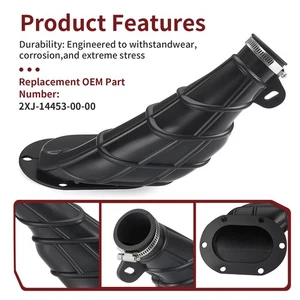 Boot Intake Tube # 2XJ-14453-00-00 For Yamaha 1988 - 2006 Blaster 200 ATV 2x4 - Picture 1 of 10
