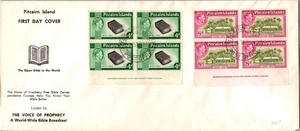 1951 British Pitcairn Island  Open the bible to the World FDC First Day Cover - Picture 1 of 2