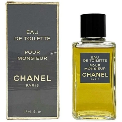 CHANEL POUR MONSIEUR Eau de Toilette EDT  118ml 4 fl.oz Unused - Image 1 of 4
