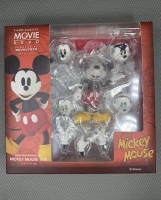 KAIYODO REVOLTECH complejo de figuras PELÍCULA REVO No.013 MICKEY MOUSE 1936- Linda figura Foto 1 de 4