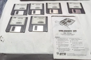STB Vision 95Tm Klasse A Geschwindigkeit 3D Treiber auf Festplatte! VINTAGE - Bild 1 von 3