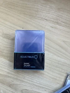 Eclectibles Toploaders Przezroczysty twardy rękaw na karty MTG / Pokemon / Yugioh - Zdjęcie 1 z 4