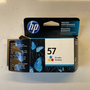 Cartuccia inchiostro tricolore originale HP 57 OEM scaduta 03/2017 - nuova scatola aperta - Foto 1 di 7