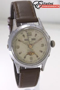 Orologio Vintage Mardon Tripla Data Fasi Lunari Automatico - Foto 1 di 9