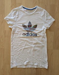 Adidas T-Shirt, weiß, Gr. 164 - Bild 1 von 1
