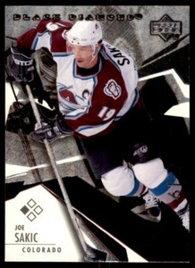 2003-04 Upper Deck Black Diamond #32 Joe Sakic PP1Kuy