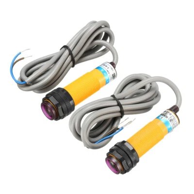 Interruptor PNP/DC NO 6-36V Sensor Óptico Haz Pasante Rayo Infrarrojo Reflexión - Imagen 1 de 4