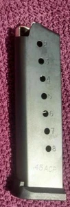 1911 - 8 RND - 45ACP - STEEL MAGAZINE FIT TAURUS KIMBER COLT RIA TISAS SDS - Picture 1 of 3