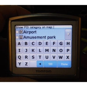 "Bundle" TomTom One 3rd Edition 1 GB GPS 4N01.002 Navigator + Car charger Cord - Picture 1 of 3