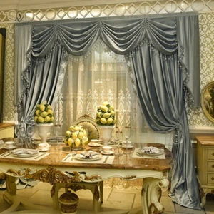 high-class European thick France velvet fabric solid cloth curtain valance N187 - Picture 1 of 12