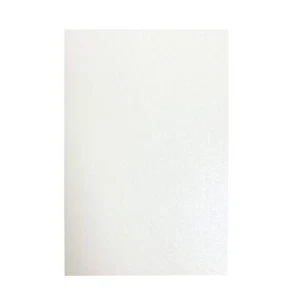 ponatia 25 pezzi/lotto 5 x 7'' 250 GSM fogli interni vuoti di carta perlata avorio (5 x - Foto 1 di 5