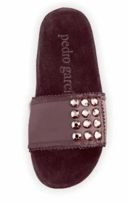 Pedro Garcia crystal  slide sandals NEW size 35.5 us 5.5 $460 - Image 1 of 4