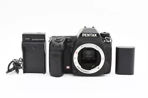 Pentax K-5 digitale 16,3-MP-Spiegelreflexkamera Gehäuse schwarz 869 - Bild 1 von 10