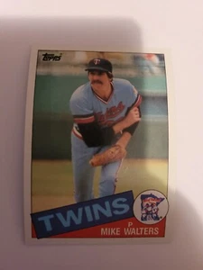 1985 TOPPS MIKE WALTERS #187 NM - Picture 1 of 1