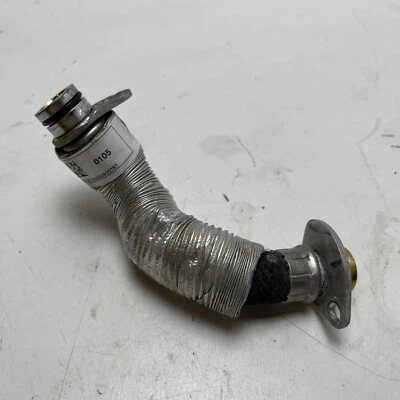 OEM 2019 - 2023 BMW G20 330i B46 2.0L TURBOCHARGER TURBO OIL OUTLET HOSE TUBE - Image 1 of 4