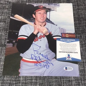 BROOKS ROBINSON SIGNED AUTOGRAPH 8X10 PHOTO BALTIMORE ORIOLES HOF BECKETT COA - Picture 1 of 1