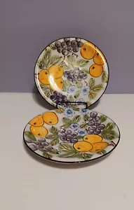 Piatti Portogallo piatti frutta lotto di 2 9" - Foto 1 di 5