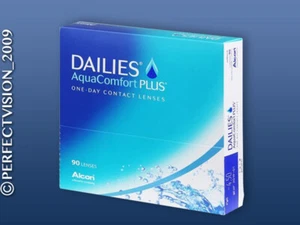 1x90 DAILIES AquaComfort Plus - Alcon - Tageslinsen NEU - Bild 1 von 1
