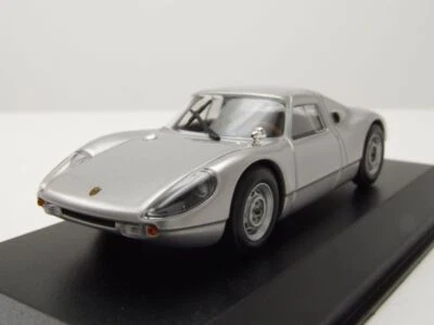 Porsche 904 1964 Argento Modellino 1:43 Maxichamps - Immagine 1 di 4