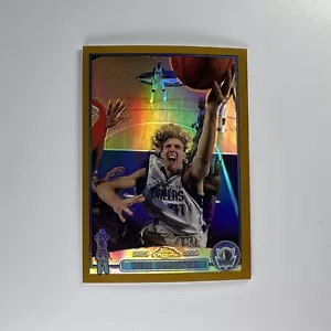 2003-04 Topps Cromo Oro Rifrattore Dirk Nowitzki 55/99 Lebron Rookie Anno Raro - Foto 1 di 2