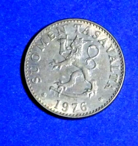 FINLAND 1976-K (50) PENNIA "U-GRADE" (REFORM COINAGE) KM#48 CIRCULATED!! - Picture 1 of 2