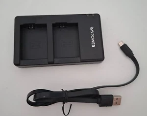 RAVPower RP-PC056 Sony NP-FW50 Dual USB Charger Ladegerät - Bild 1 von 2