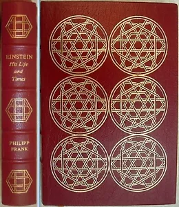 EINSTEIN His Life and Times by Philipp Frank Easton Press Leather 1988 - Foto 1 di 11