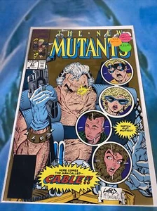 DIE NEUEN MUTANTEN #87 MARVEL COMICS 2. DRUCK ERSTAUFTRITT VON CABLE ROB LIEFELD - Bild 1 von 12
