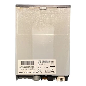 Alps Electric DF354H (121G) Internal 3.5" Floppy Disk Drive – Black Bezel, 1.0A - Bild 1 von 5