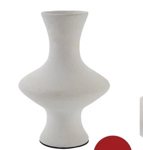 MIRA SKULPTUR VASE WEISS Vase für Blumen - Bild 1 von 1