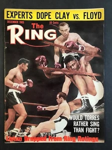 The Ring Boxing Magazine December 1965 Liston Torres - Foto 1 di 2