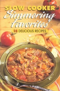 Slow Cooker Simmering Favorites Cookbook 1998 Oxmoor House French Dip Ribs Stew - Picture 1 of 7