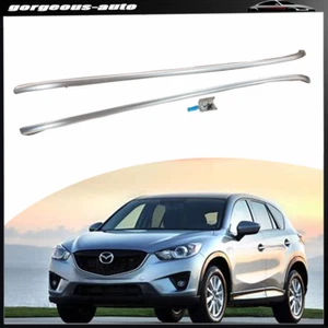 2Pcs Roof Rails Roof Rack Side Rail Bars Fits for Mazda CX-5 CX5 2012-2016 - Picture 1 of 10