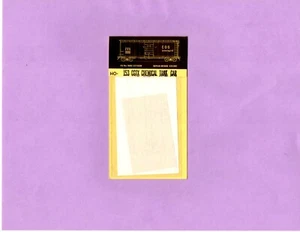 CDS Dry Transfers	HO-153	CGTX Chemical Tank Car - Picture 1 of 1