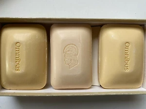 Hewitt Omnibus Bath soap Three 5oz Bars Dayton OH VTG - Picture 1 of 7