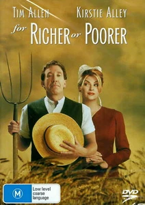 FOR RICHER OR POORER DVD 1997 NEW Tim Allen Kirstie Alley RARE COMEDY Amish - Picture 1 of 1