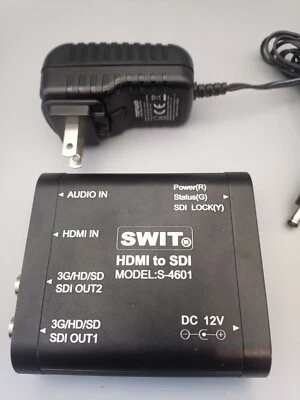  SWIT S-4601 HDMI to SDI Converter - Image 1 of 3