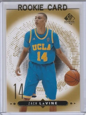 ZACH LAVINE 2014/15 Upper Deck SP Authentic UCLA BRUIN ROOKIE CARD Basketball RC - Image 1 of 2