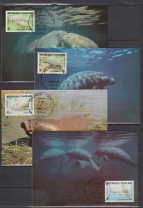 F2071 - Togo,Togolaise 1984 - Maxicards - Fish- WWF/WNF - Bild 1 von 1