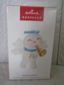 2024 Hallmark Keepsake - Snow Angel Ornament - Trumpet - Picture 1 of 1