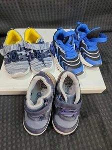 Size 6 Toddler Shoe Lot of 3 Pairs, koalakids, primark, stride rite 360 - size 6 - Picture 1 of 9