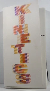 Catálogo Galería Kinetics Hayward Exposición Arte 1970 Arte raro ilustrado PB - Imagen 1 de 11