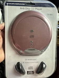 Nuovo Durabrand Modello CD-855 Lettore CD Portatile con Cuffie Viola CONFEZIONE SIGILLATA - Foto 1 di 5