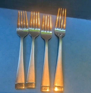 4 Forks Oneida MERCER FROSTED 18/10 Stainless Vietnam - Bild 1 von 2