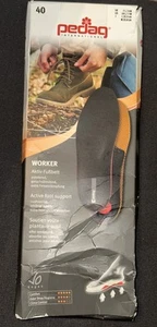 Pedag Worker Heavy Boot Insoles Supports Foot from Heal-Toe Long Arch, Meta Arch - Picture 1 of 7