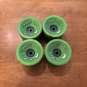 RETRO!!️BIG ZIG🔥75mm Skateboard Rollen (4) - Bild 1 von 3