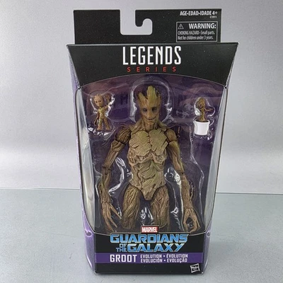 Marvel Legends GROOT Evolution Figure 3-Pack Guardians of the Galaxy Hasbro NEW - Image 1 of 4