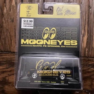 M2 Machines 1988 GMC Sierra 1500 Custom Moon Eyes Hobby Lobby Exclusive  - Image 1 of 3