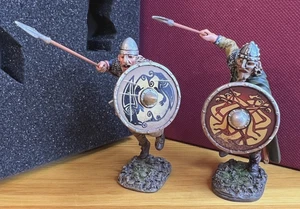 John Jenkins VIK-2324B "Viking Warriors Charging" Age of Arthur w/ Box - Picture 1 of 24