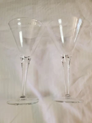 Juego de 2 vasos de Martini Luigi Bormioli luz y música hechos en Italia Foto 1 de 4